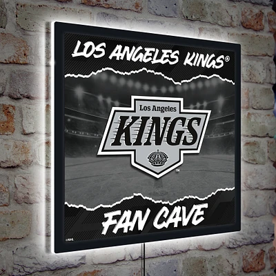 Los Angeles Kings 23" LED Fan Cave Square-Shaped Lighted Wall Sign