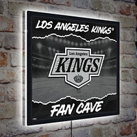Los Angeles Kings 23" LED Fan Cave Square-Shaped Lighted Wall Sign