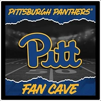 Pitt Panthers 23" LED Fan Cave Square-Shaped Lighted Wall Sign
