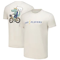 Unisex Flomotion Tan THE PLAYERS Biking Gator T-Shirt