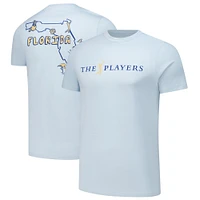 Unisex Flomotion Light Blue THE PLAYERS Florida Outline T-Shirt