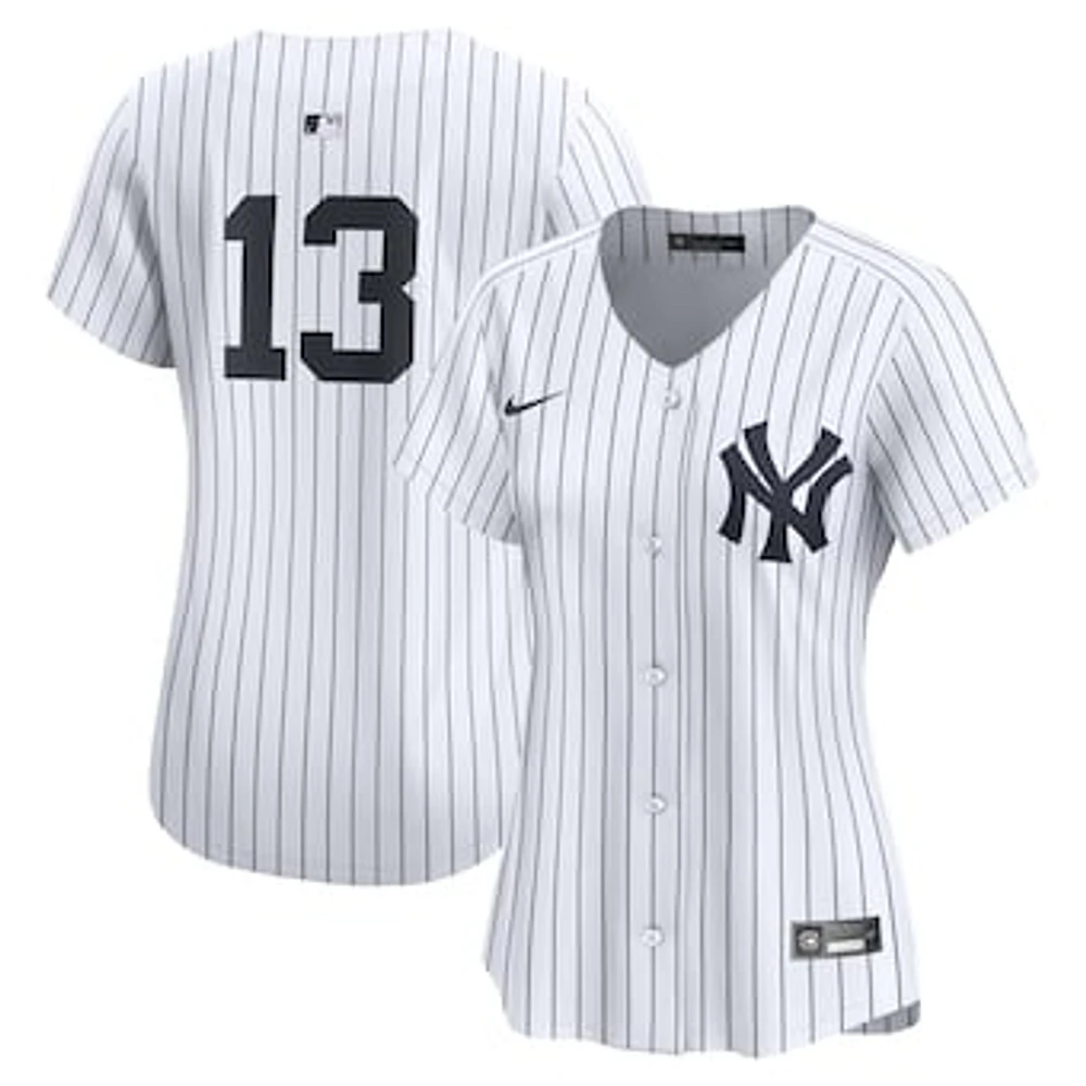 Women's Nike Jazz Chisholm Jr. White New York Yankees Home Limited Player Jersey