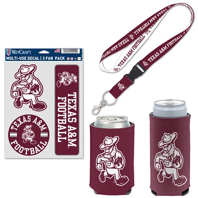 WinCraft  Texas A&M Aggies Ol' Sarge Fan Pack