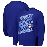 Men's Stitches Royal Toronto Blue Jays Pullover Sweatshirt