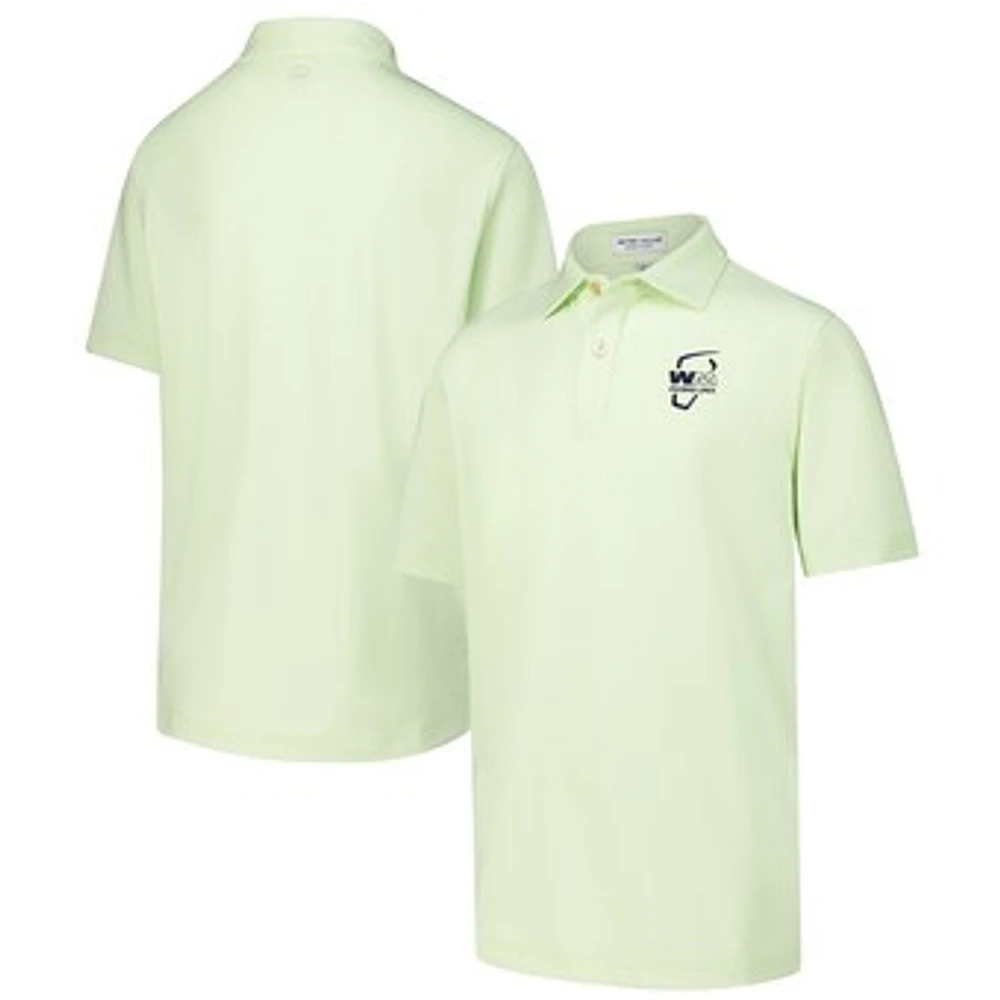 Youth Peter Millar Yellow WM Phoenix Open Jubilee Performance Jersey Polo