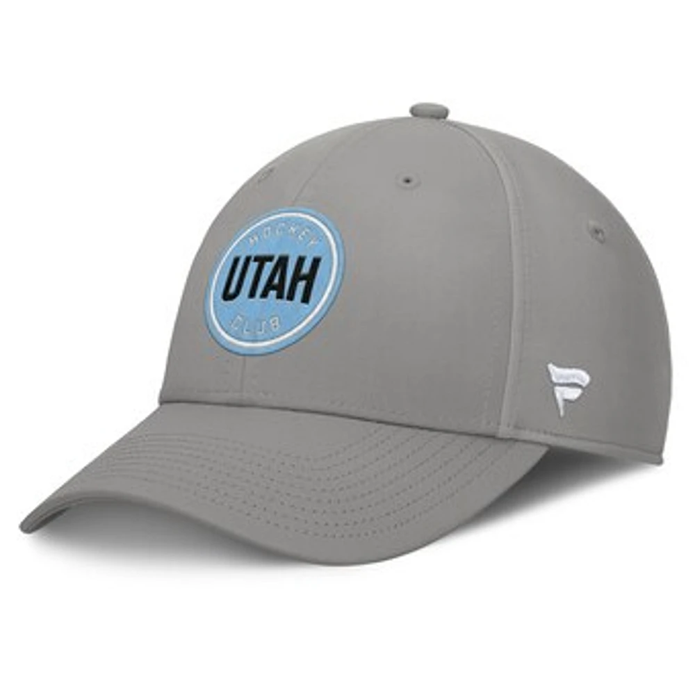 Men's Fanatics Gray Utah Hockey Club Flex Hat