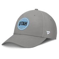 Men's Fanatics Gray Utah Hockey Club Flex Hat