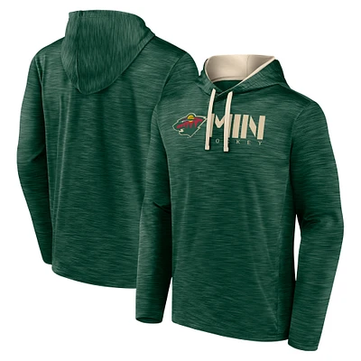 Men's  Green Minnesota Wild Head Start Pullover Hoodie