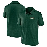 Men's Green Minnesota Wild Unstoppable Polo