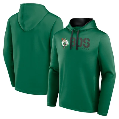 Men's Logo Athletic Kelly Green Boston Celtics Head Start Pullover Hoodie