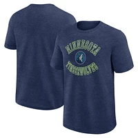 Men's  Heather Navy Minnesota Timberwolves Success T-Shirt