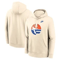 Men's Nike Cream Florida Gators Vault Logo Pullover Hoodie