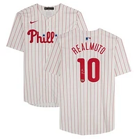 J.T. Realmuto Philadelphia Phillies Autographed White Nike Limited Jersey