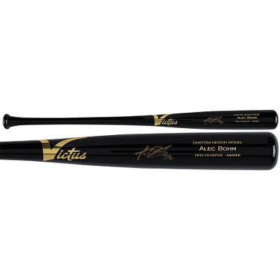 Alec Bohm Philadelphia Phillies Autographed Victus Engraved Pro Reserve Bat