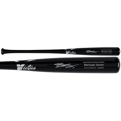 Bryson Stott Philadelphia Phillies Autographed Victus Pro Reserve Maple Engraved Bat