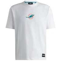 Unisex Hugo Boss White Miami Dolphins Brady T-Shirt