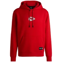 Unisex Hugo Boss Red Kansas City Chiefs Woodson Tri-Blend Hoodie