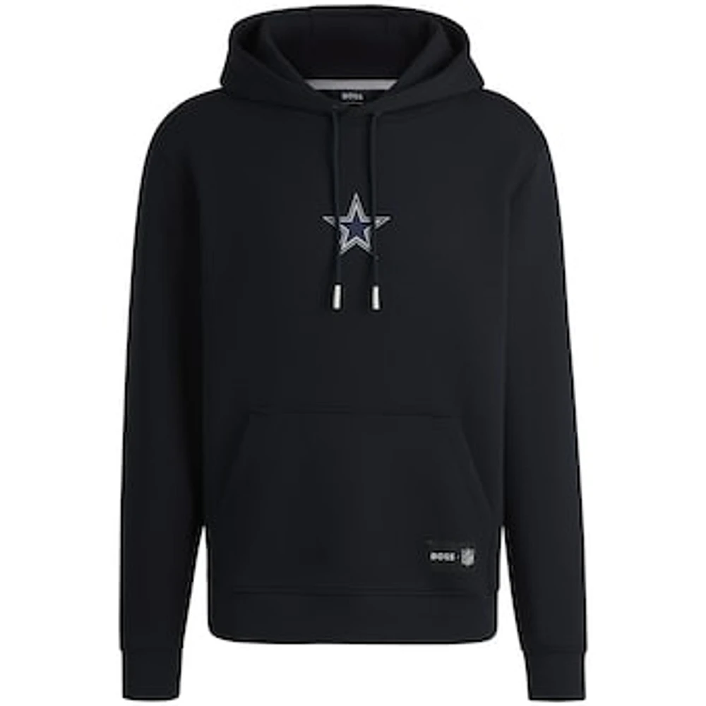 Unisex Hugo Boss Navy Dallas Cowboys Woodson Tri-Blend Hoodie