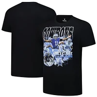 Men's Fanatics Micah Parsons Black Dallas Cowboys Notorious Player Graphic T-Shirt