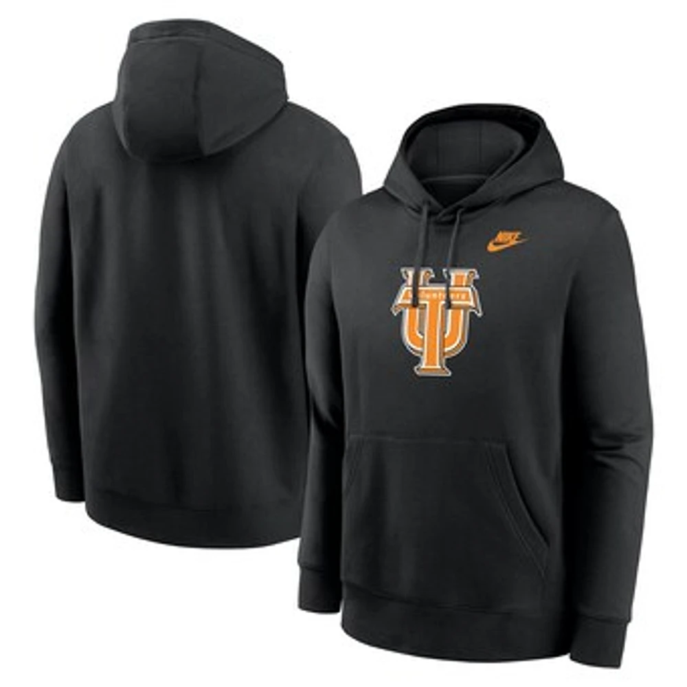 Men's Nike  Black Tennessee Volunteers Vault Logo Pullover Hoodie