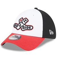 Men's New Era White/Red Chicago White Sox 2025 City Connect Batting Practice 39THIRTY Flex Hat