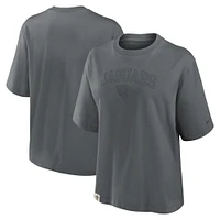 Women's Nike Charcoal Jacksonville Jaguars Glory Arch Boxy T-Shirt