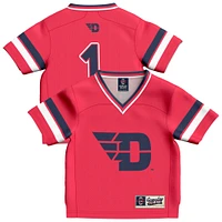 Infant GameDay Greats #1 Red Dayton Flyers Collegiate Football Fashion Jersey