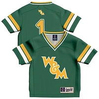 Infant GameDay Greats #1 Green William & Mary Tribe Collegiate Football Fashion Jersey