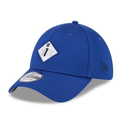 Men's New Era Blue Detroit Tigers City Connect Batting Practice 39THIRTY Flex Hat