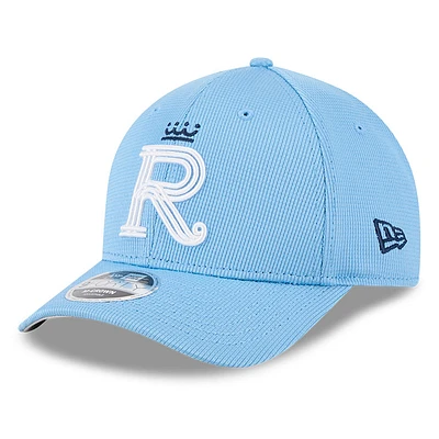 Men's New Era Light Blue Kansas City Royals City Connect Batting Practice 9FORTY M-Crown Adjustable Hat