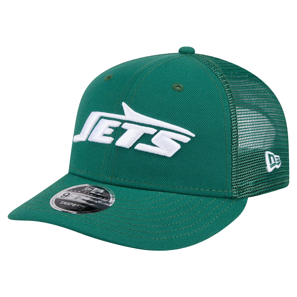 Men's New Era  Green New York Jets Low Profile 9FIFTY Snapback Hat