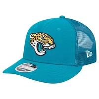 Men's New Era  Teal Jacksonville Jaguars Low Profile 9FIFTY Snapback Hat