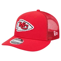 Men's New Era  Red Kansas City Chiefs Low Profile 9FIFTY Snapback Hat