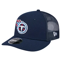 Men's New Era  Navy Tennessee Titans Low Profile 9FIFTY Snapback Hat