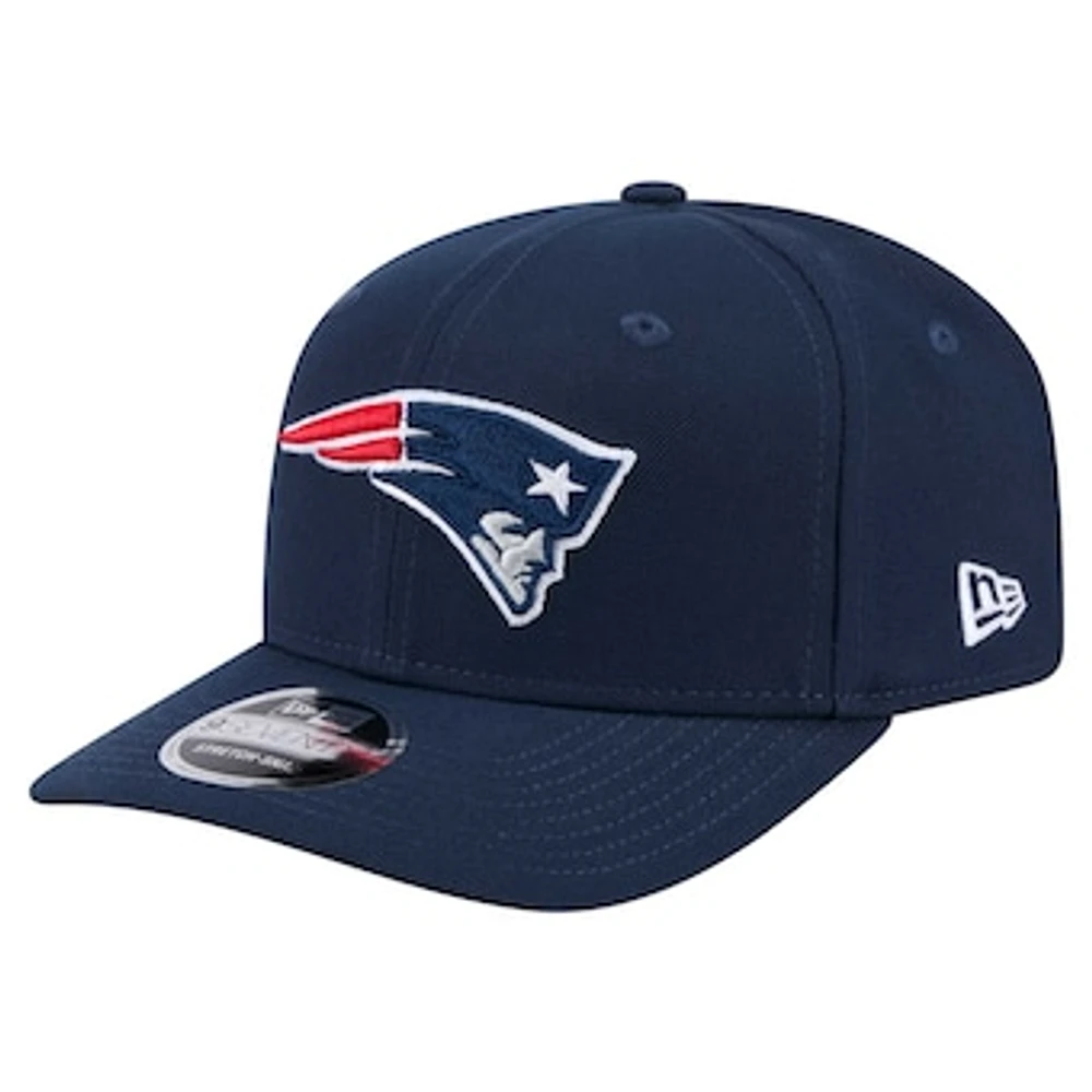 Men's New Era  Navy New England Patriots 9SEVENTY Stretch-Snap Hat