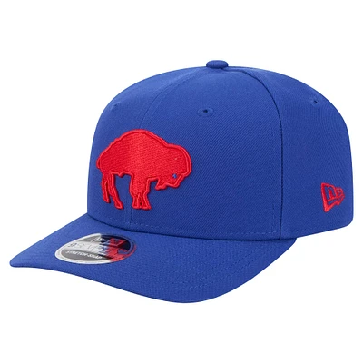 Men's New Era  Royal Buffalo Bills 9SEVENTY Stretch-Snap Hat