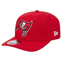 Men's New Era Red Tampa Bay Buccaneers  9SEVENTY Stretch-Snap Hat