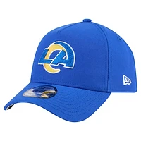 Men's New Era  Royal Los Angeles Rams  A-Frame 9FORTY Adjustable Hat