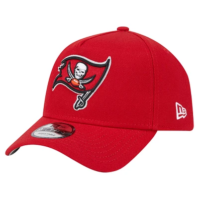 Men's New Era  Red Tampa Bay Buccaneers  A-Frame 9FORTY Adjustable Hat