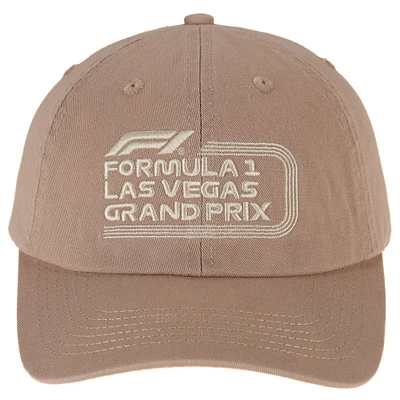 Unisex  Tan Formula 1 2024 Las Vegas Grand Prix Desert Dad Adjustable Hat