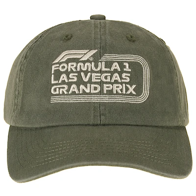 Unisex  Olive Formula 1 2024 Las Vegas Grand Prix Desert Dad Adjustable Hat