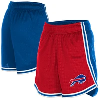 Women's New Era Red/Royal Buffalo Bills Sport Classics Mesh Shorts