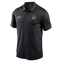 Men's Nike Black Oregon State Beavers Varsity Polo