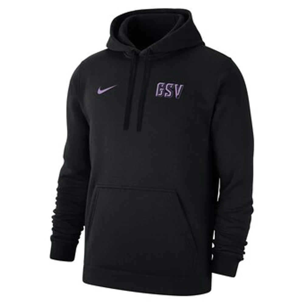 Unisex Nike Eclipse Black Golden State Valkyries Secondary Logo Club Fleece Pullover Hoodie