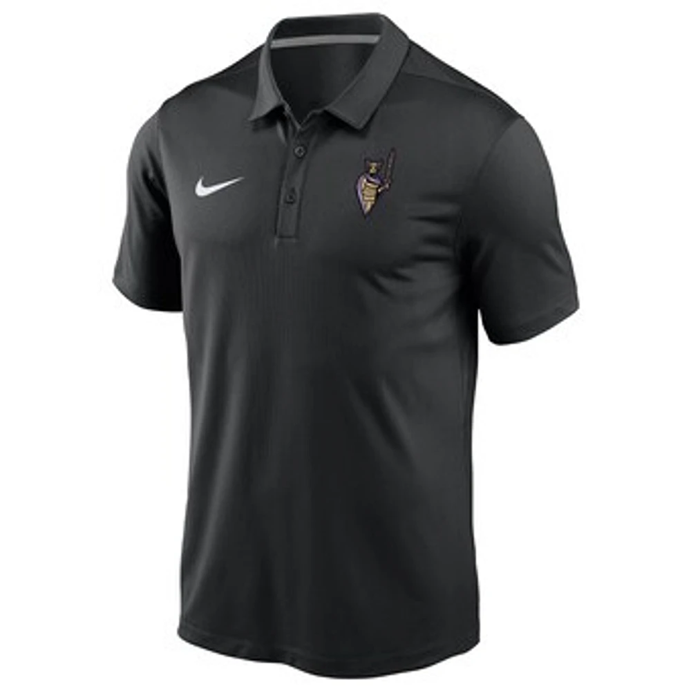 Unisex Nike Eclipse Black Golden State Valkyries Secondary Logo Varsity Polo