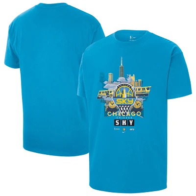 Men's Nike Sky Blue Chicago Original Content Max90 T-Shirt