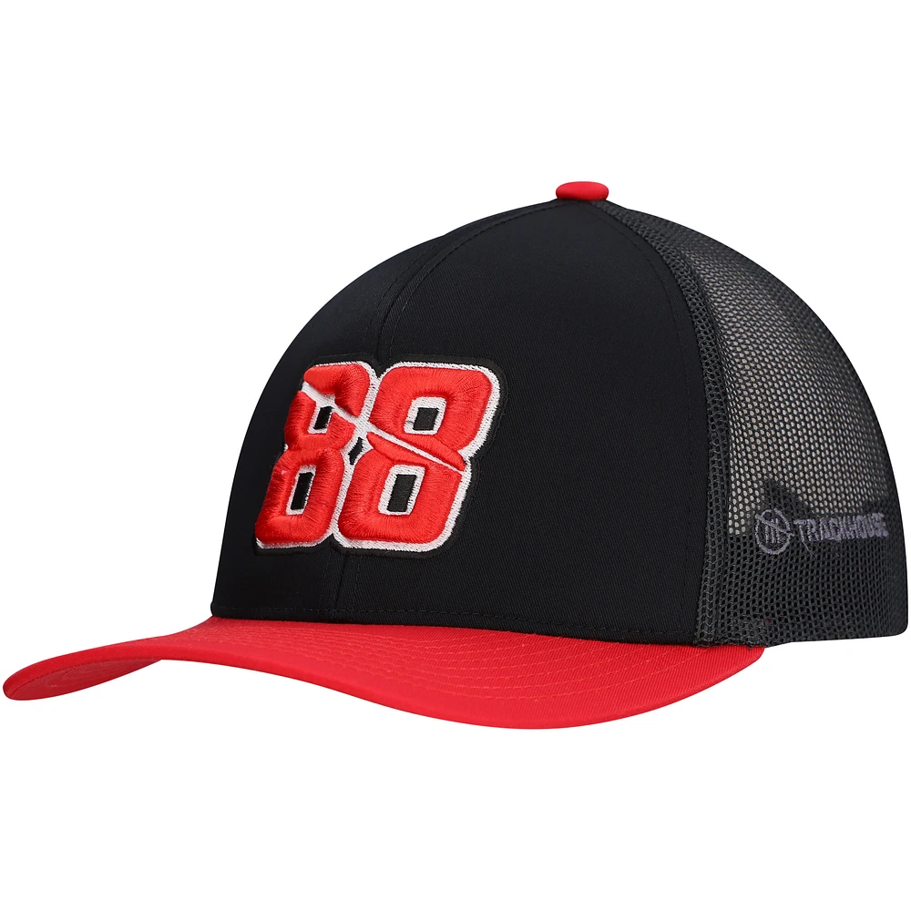 Men's Trackhouse Racing Team Collection  Black/Red Shane van Gisbergen Adjustable Hat