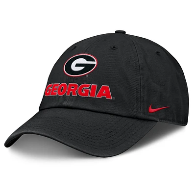 Men's Nike Georgia Bulldogs 2025 Sideline Club Adjustable Hat