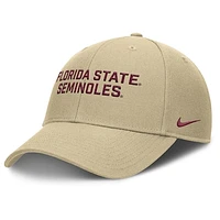 Men's Nike  Gold Florida State Seminoles Rise Practice Adjustable Hat