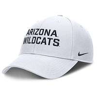 Men's Nike  White Arizona Wildcats Rise Practice Adjustable Hat